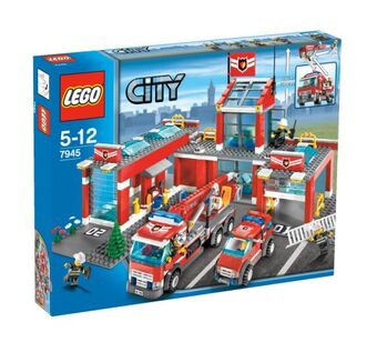 lego 2019 fire station