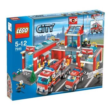 lego city fire truck videos