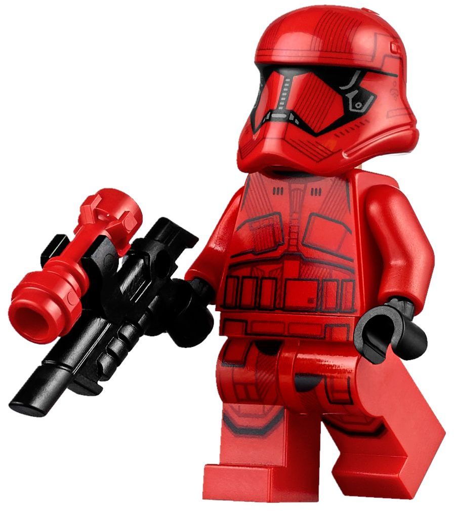 red sith trooper lego