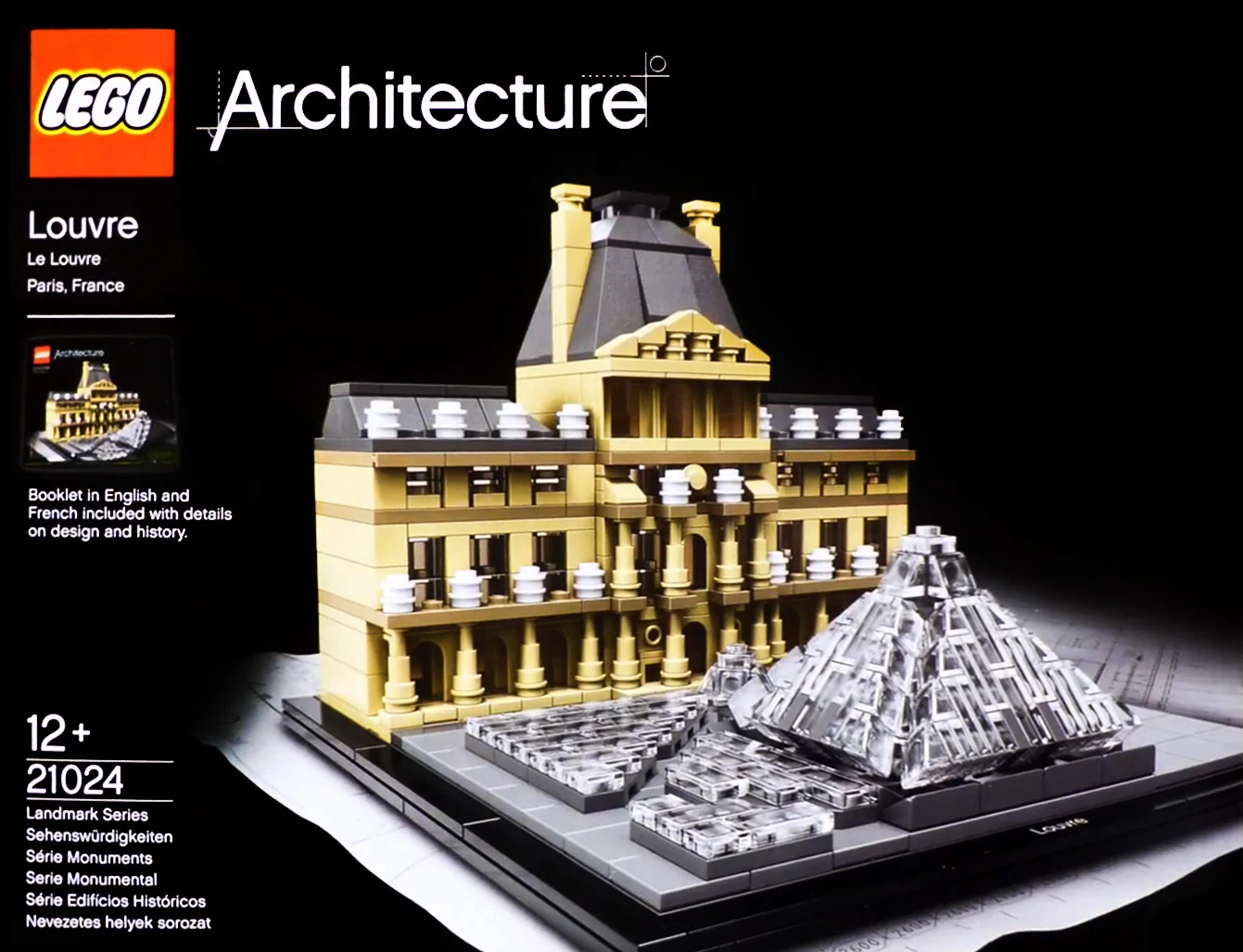 lego louvre architecture