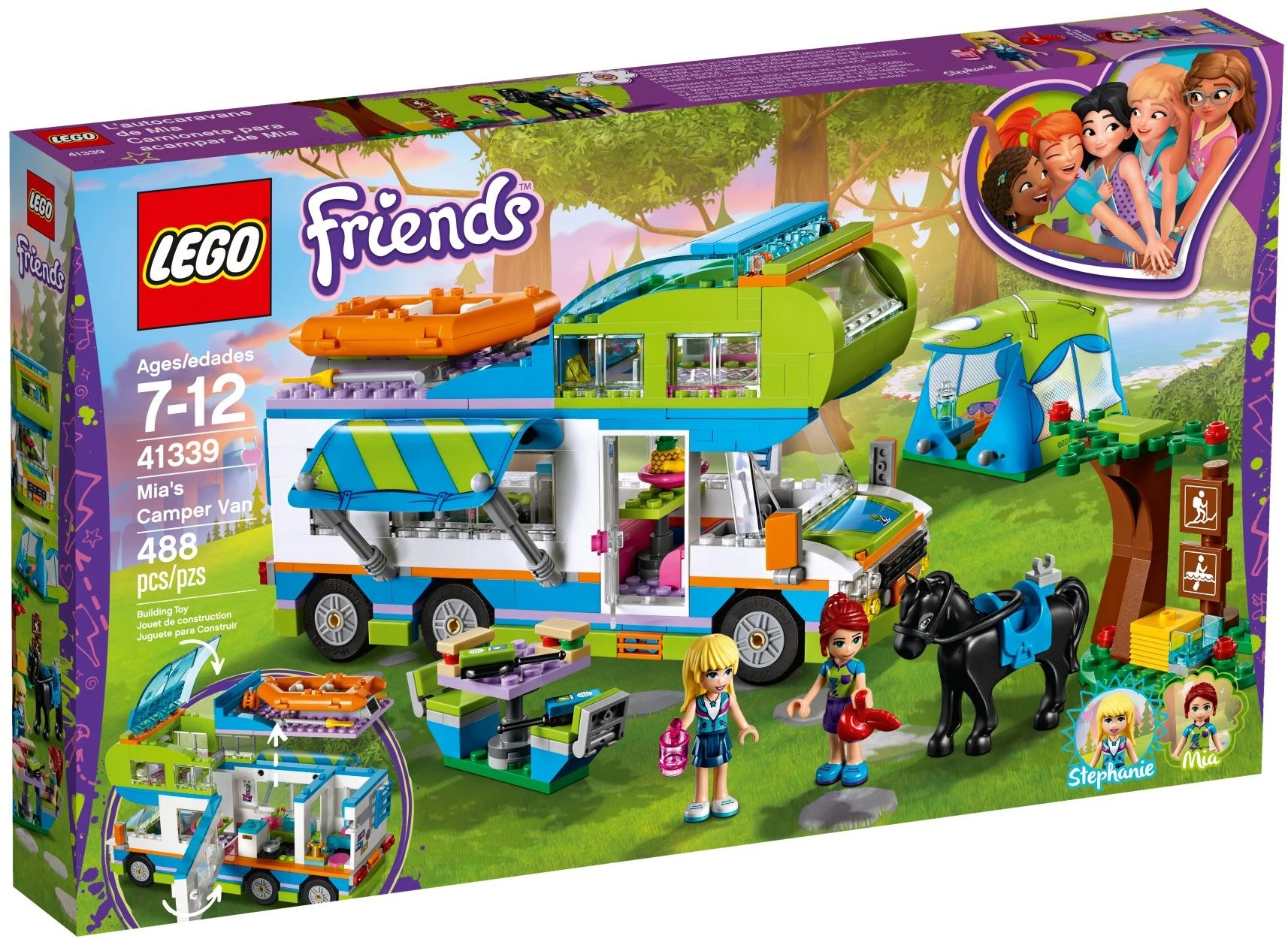 lego friends camper van big w