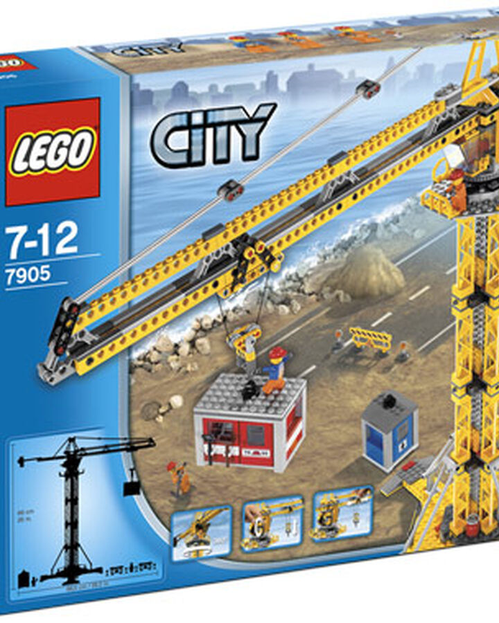 lego city 7905 building crane