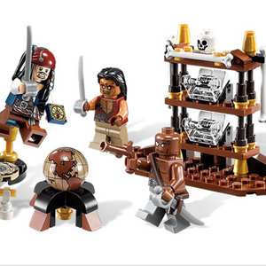 lego pirates of the caribbean captain's cabin