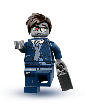 lego zombie businessman