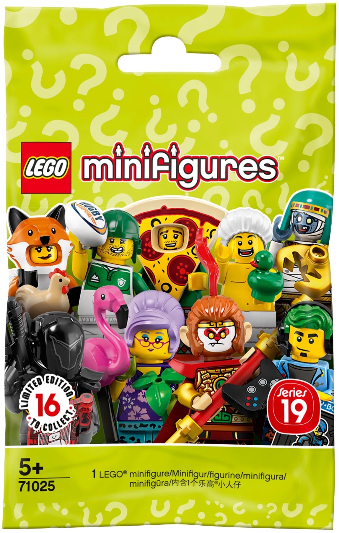 lego minifigures serie 19