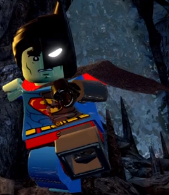 superman and batman lego