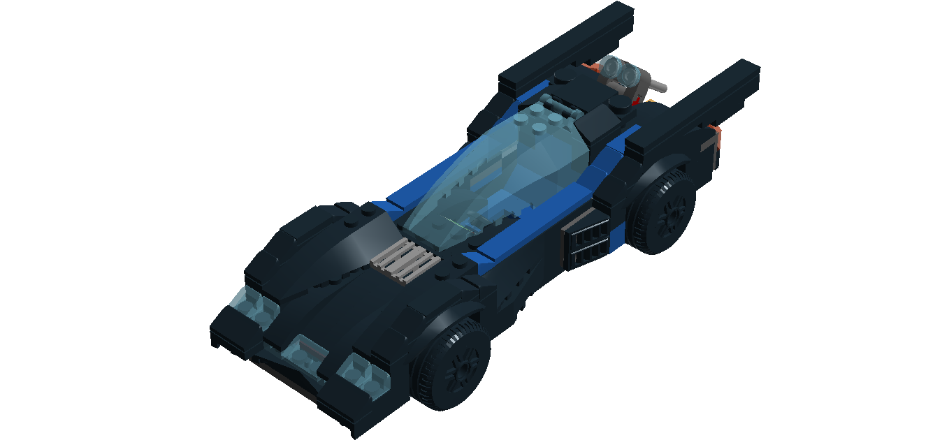 lego custom batmobile