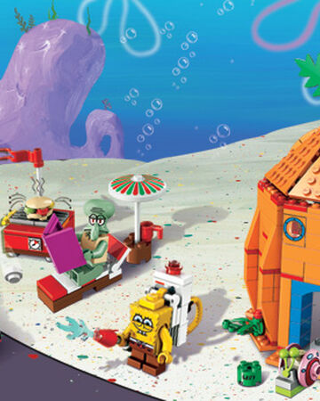 3834 Les Voisins De Bob L Eponge Wiki Lego Fandom