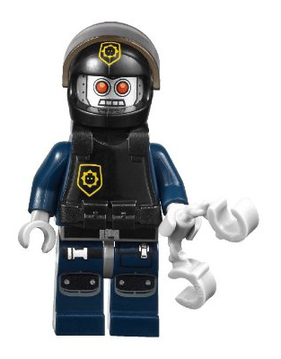 Image result for lego movie robot cop