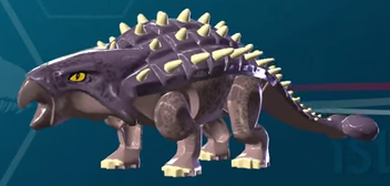 lego jurassic world 2020 ankylosaurus