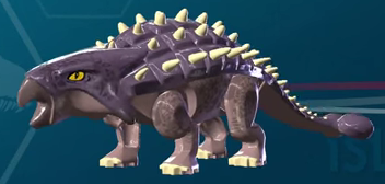 lego jurassic world ankylosaurus