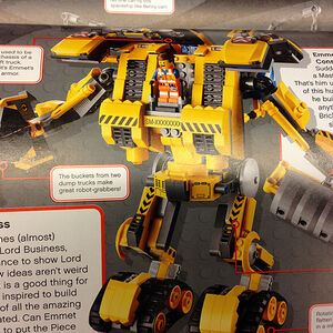 lego emmet's construction mech