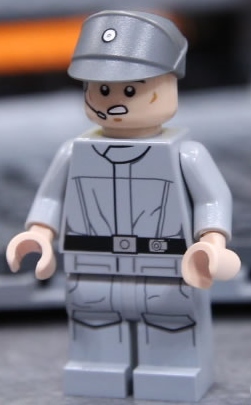 Lego Imperial Crew 75055 Gray Cap Star Wars Minifigure