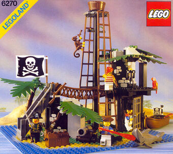 lego pirate ship 1980s