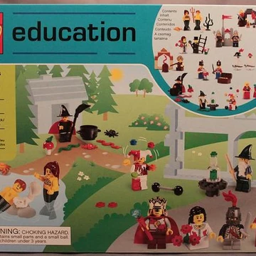 lego education fairytale and historic minifigures set