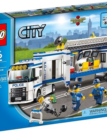 lego police truck 60044