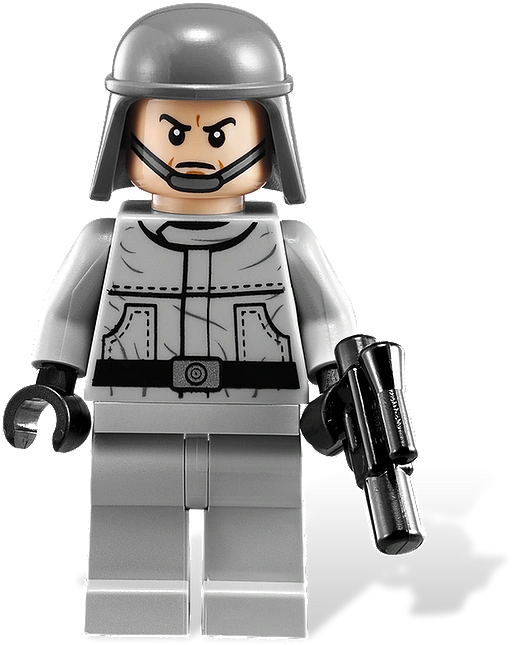 Lego STAR WARS minifig AT ST AT-ST ATST Driver minifigure figure 7657