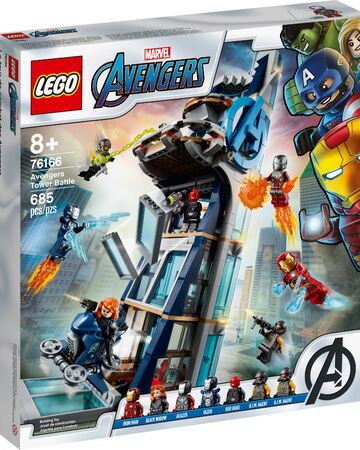 lego avengers tower 2019