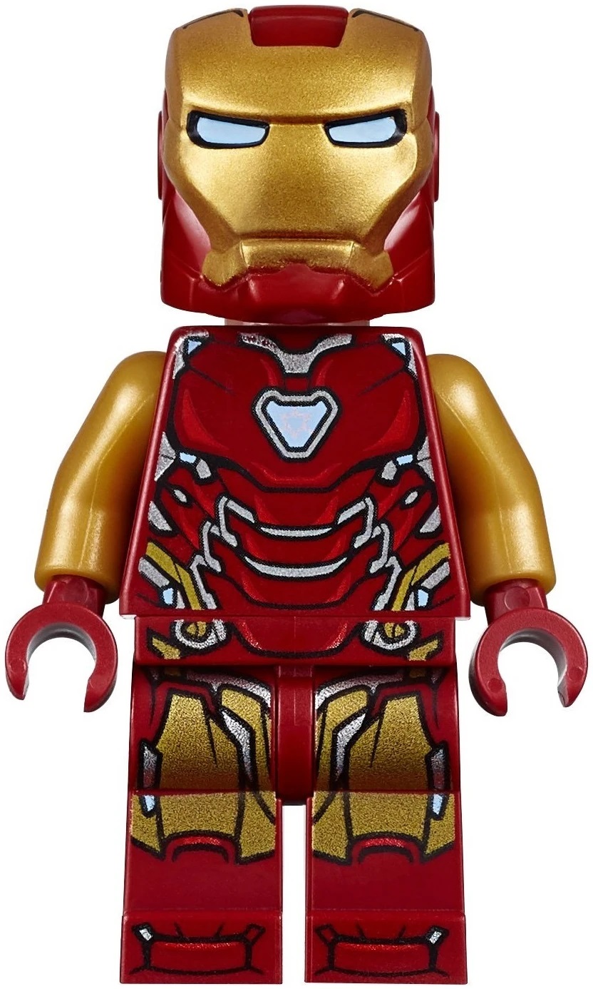 lego iron man mark 2 mini figure
