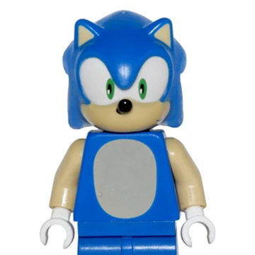 sonic lego figure