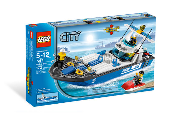 lego police boat 7287 instructions