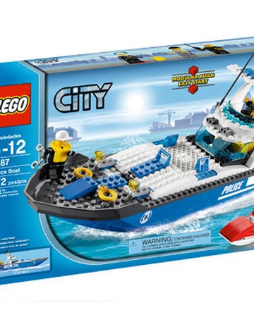 lego police boat 7287 instructions