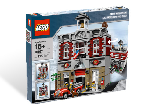 lego christmas firehouse