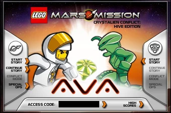 lego mars mission game