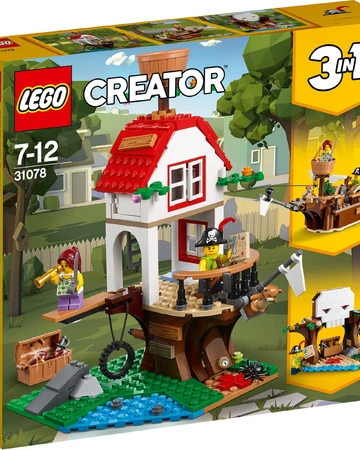 lego pirate treehouse