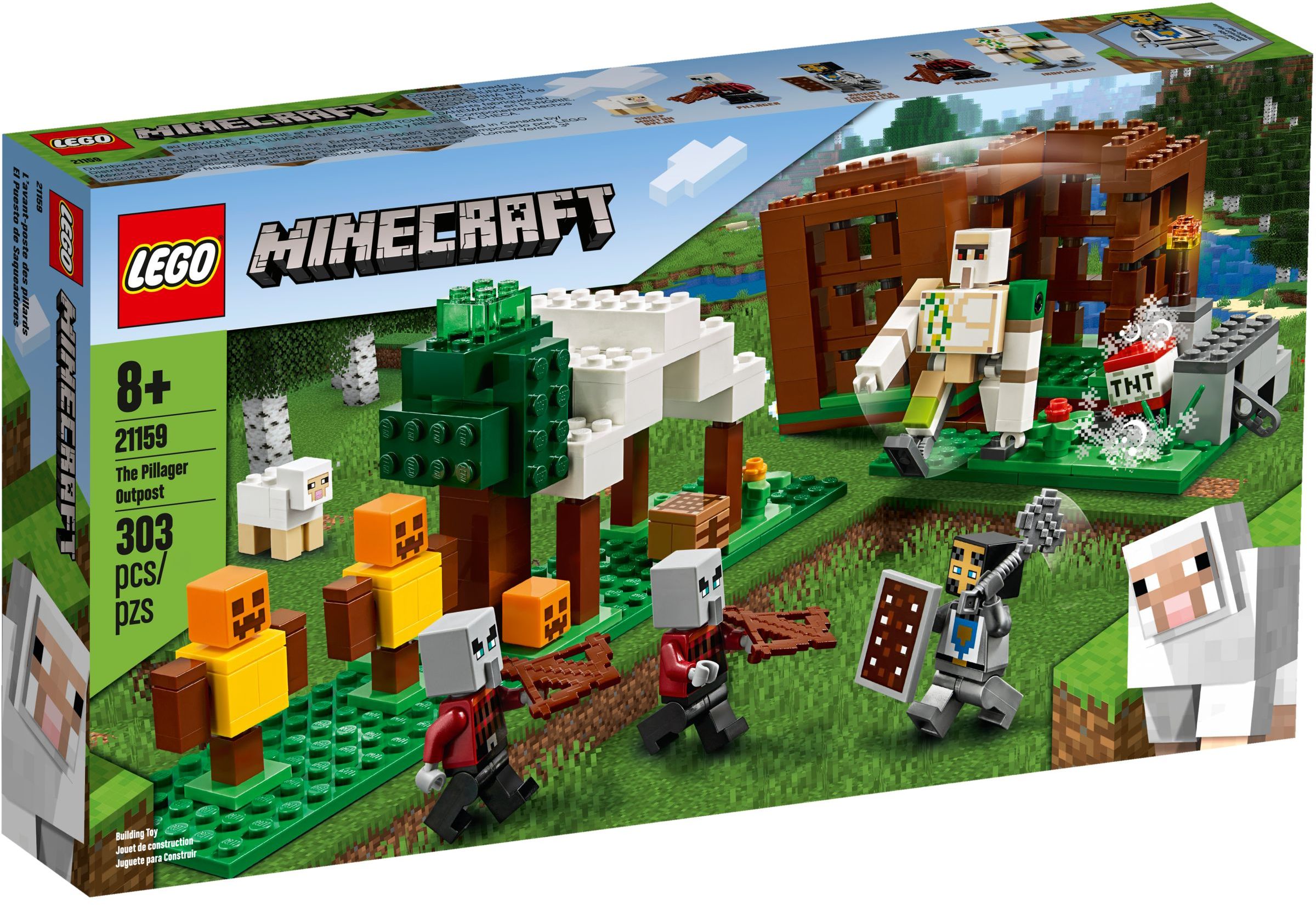 lego minecraft mountain cave target