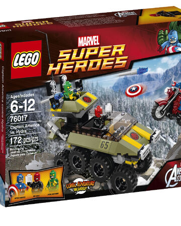 captain america lego set