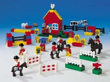 duplo farm pony stable