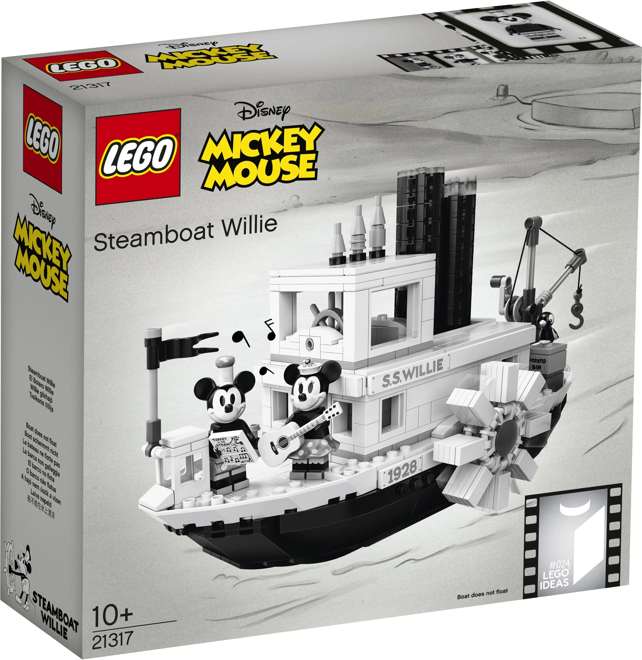 steamboat willie lego uk