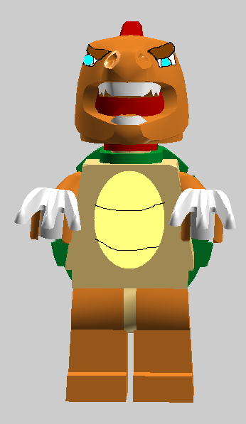 how to make lego bowser jr