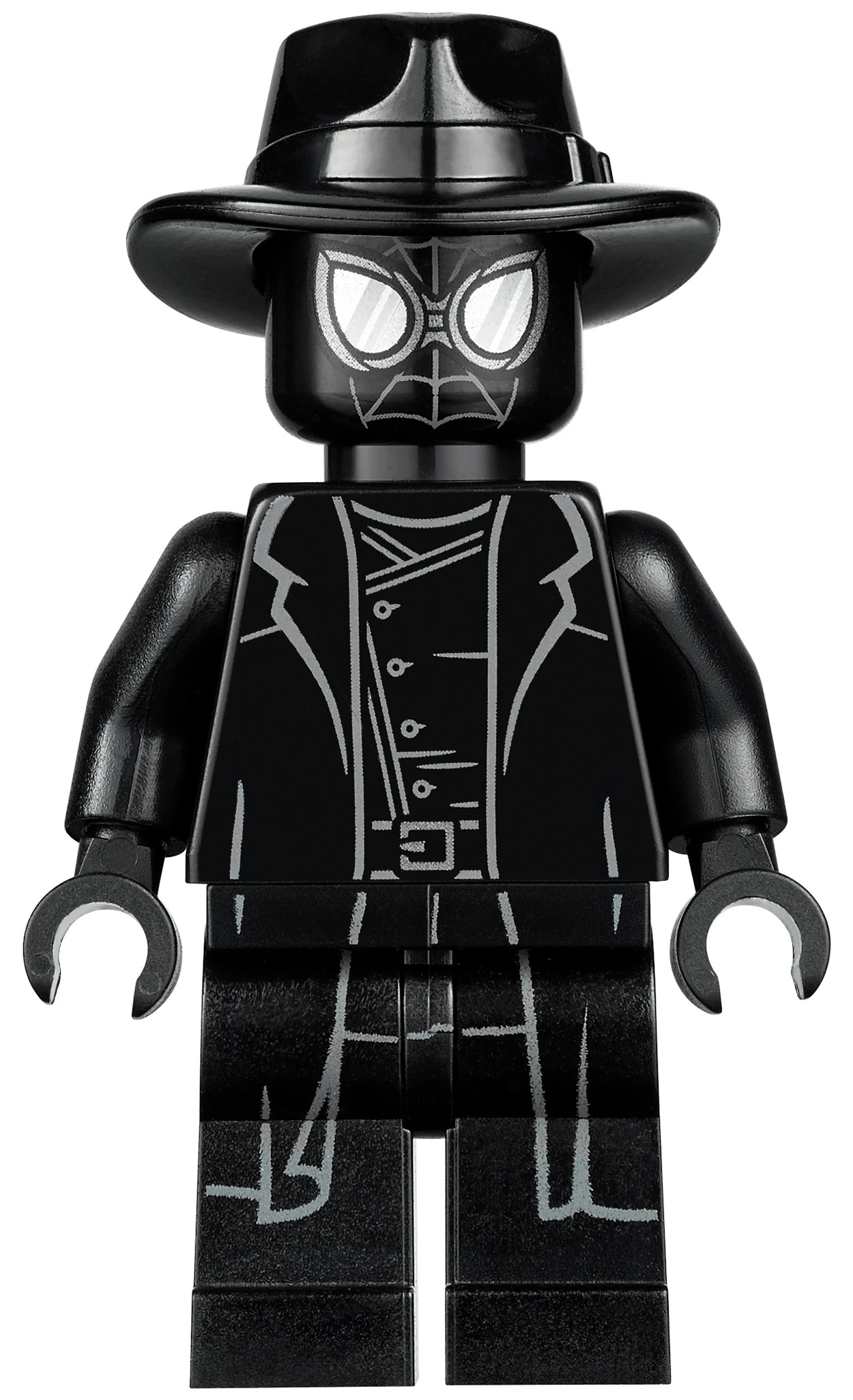 lego spider man noir minifigure