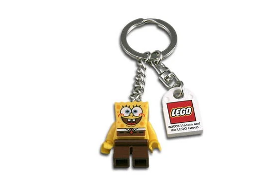 lego spongebob keychain