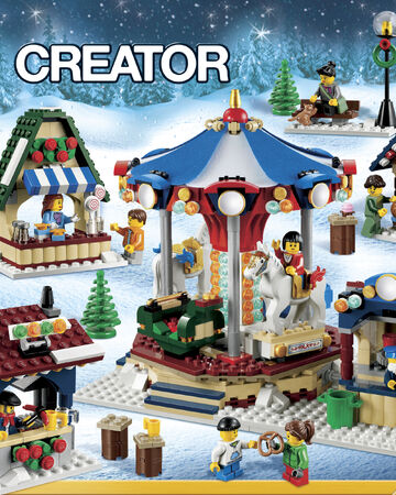 10235 Winter Village Market Brickipedia Fandom