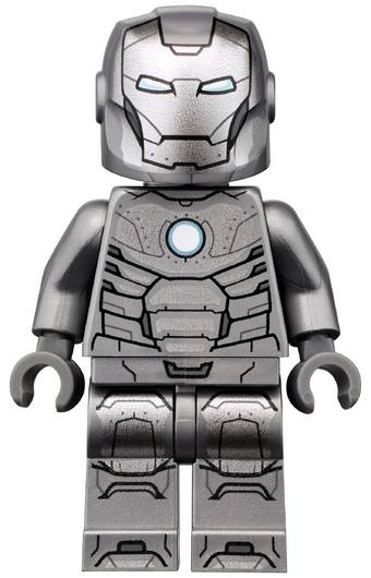 lego iron man black