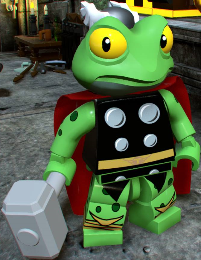 lego frog thor