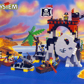 lego pirate skull island