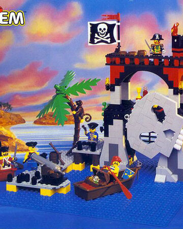 lego pirate skull island