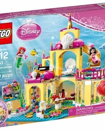 ariel castle and undersea playset