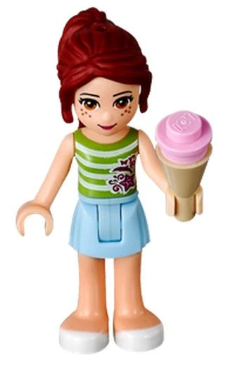 lego friends mia skateboard