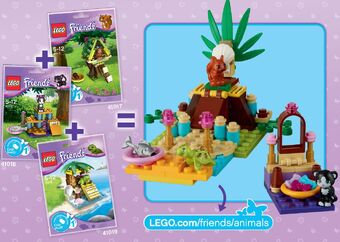 lego friends animals