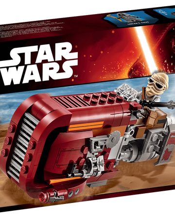 lego star wars rey's speeder