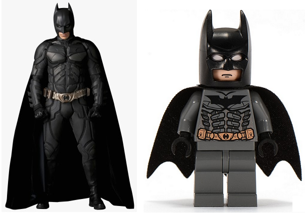 lego dark knight minifigure