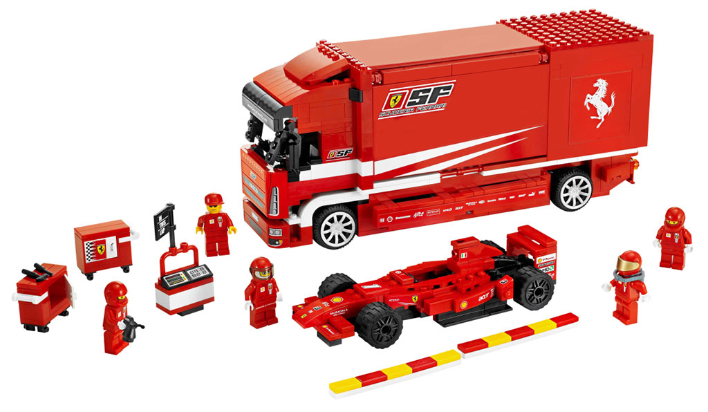 lego formula 1 truck