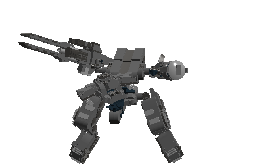 metal gear rex statue