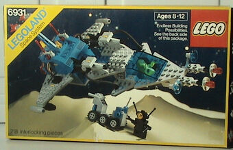 vintage lego spaceship
