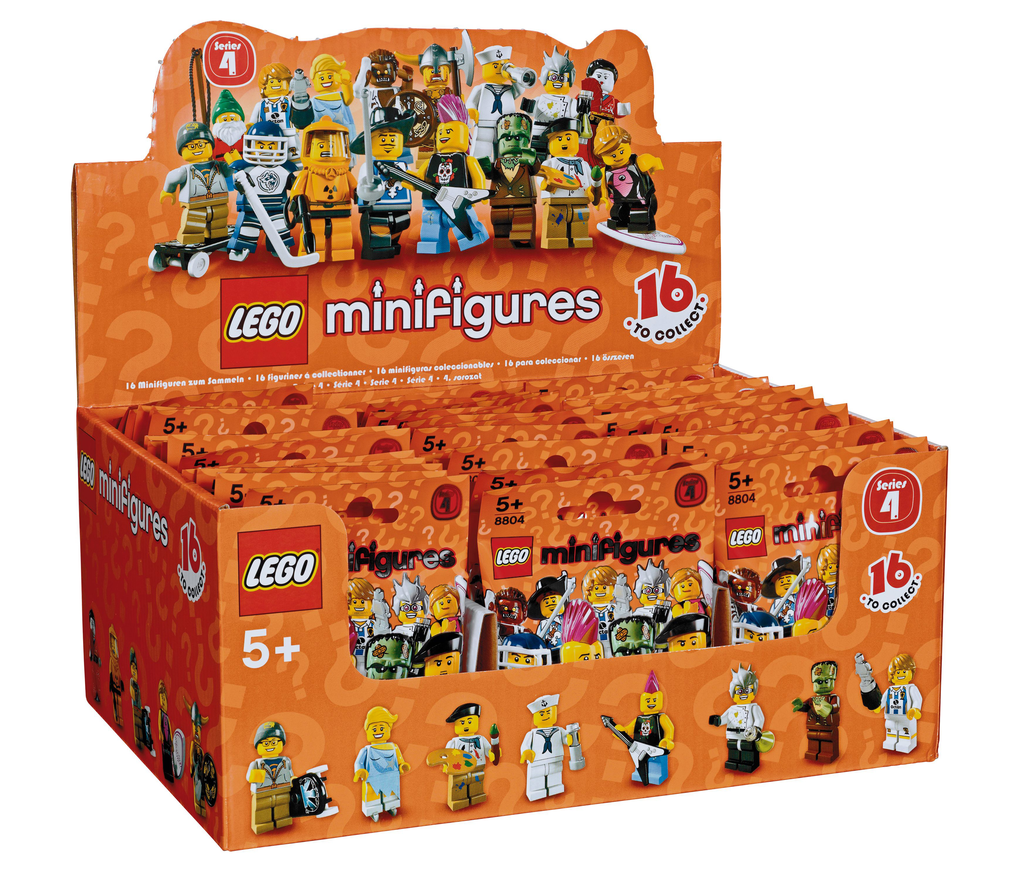 lego minifigures series 4